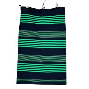 NTW Halston Heritage Striped Bodycon Skirt - Size L